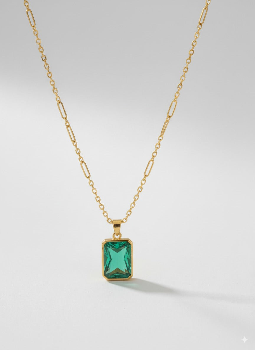 Collier Émeraude Royale - 👑 عقد الزمرد الملكي
